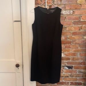 Brooks Brothers women’s size 10 black classic wool dress lined.